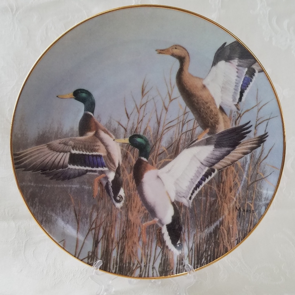 Limited Edition Vintage Ceramics David Maass Plate